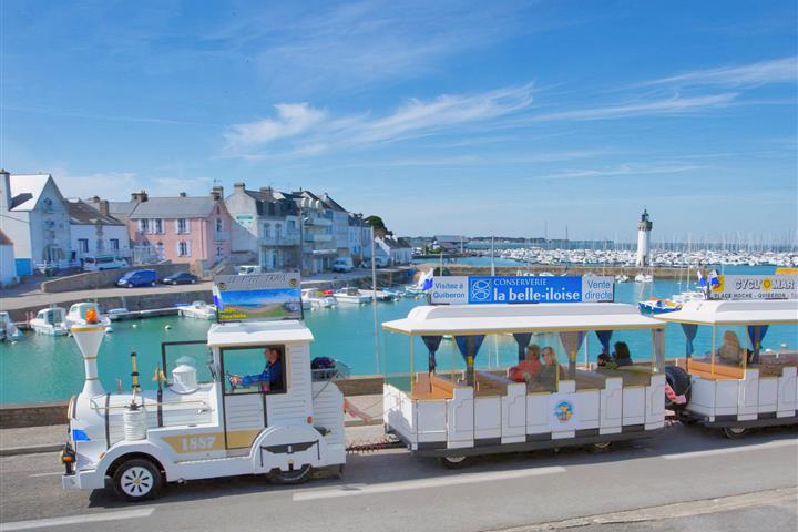 Camping de Brouel- pour visiter Quiberon, pensez au petit train - Camping de Brouel - Ambon
