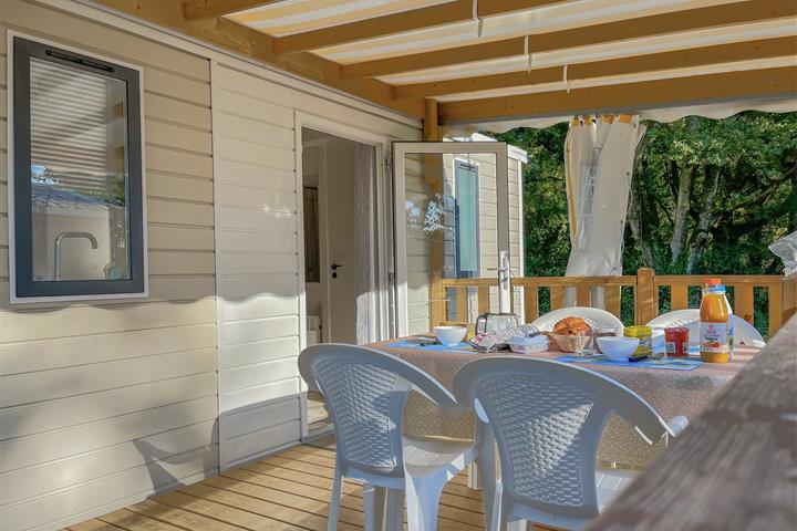 Camping de Brouel -Mobil home 4/6 places  - Camping de Brouel - Ambon