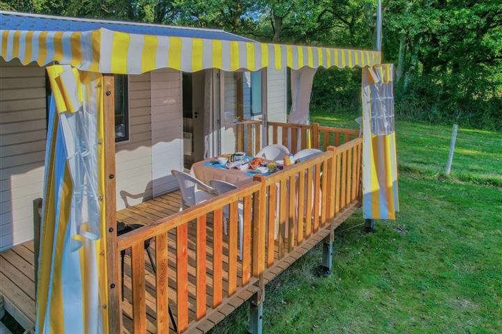 Camping de Brouel -Mobil home 4/6 places  - Camping de Brouel - Ambon