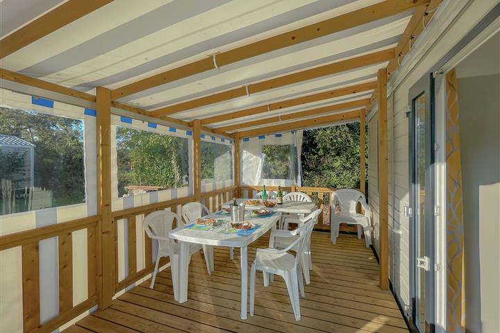 Camping de Brouel - Mobil home 3 chambres pour 6 personnes - Camping de Brouel - Ambon